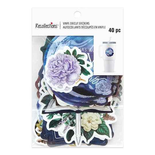 Starlit Vinyl Die Cut Stickers by Recollections™